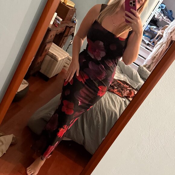 Princess Polly Eviana Maxi Dress Floral - Picture 5 of 6